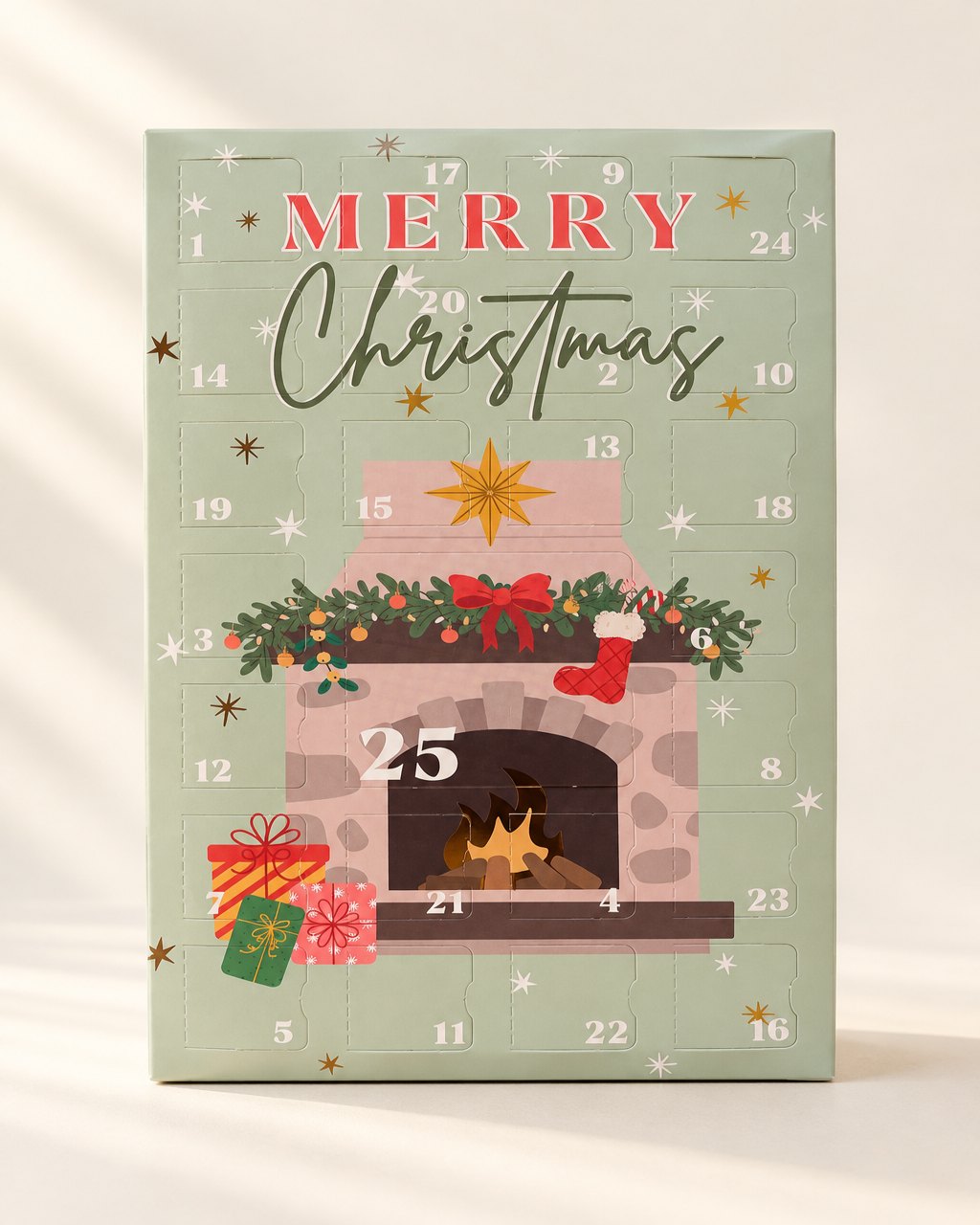 Calendrier de l’Avent, 25 fondants de cire de soya