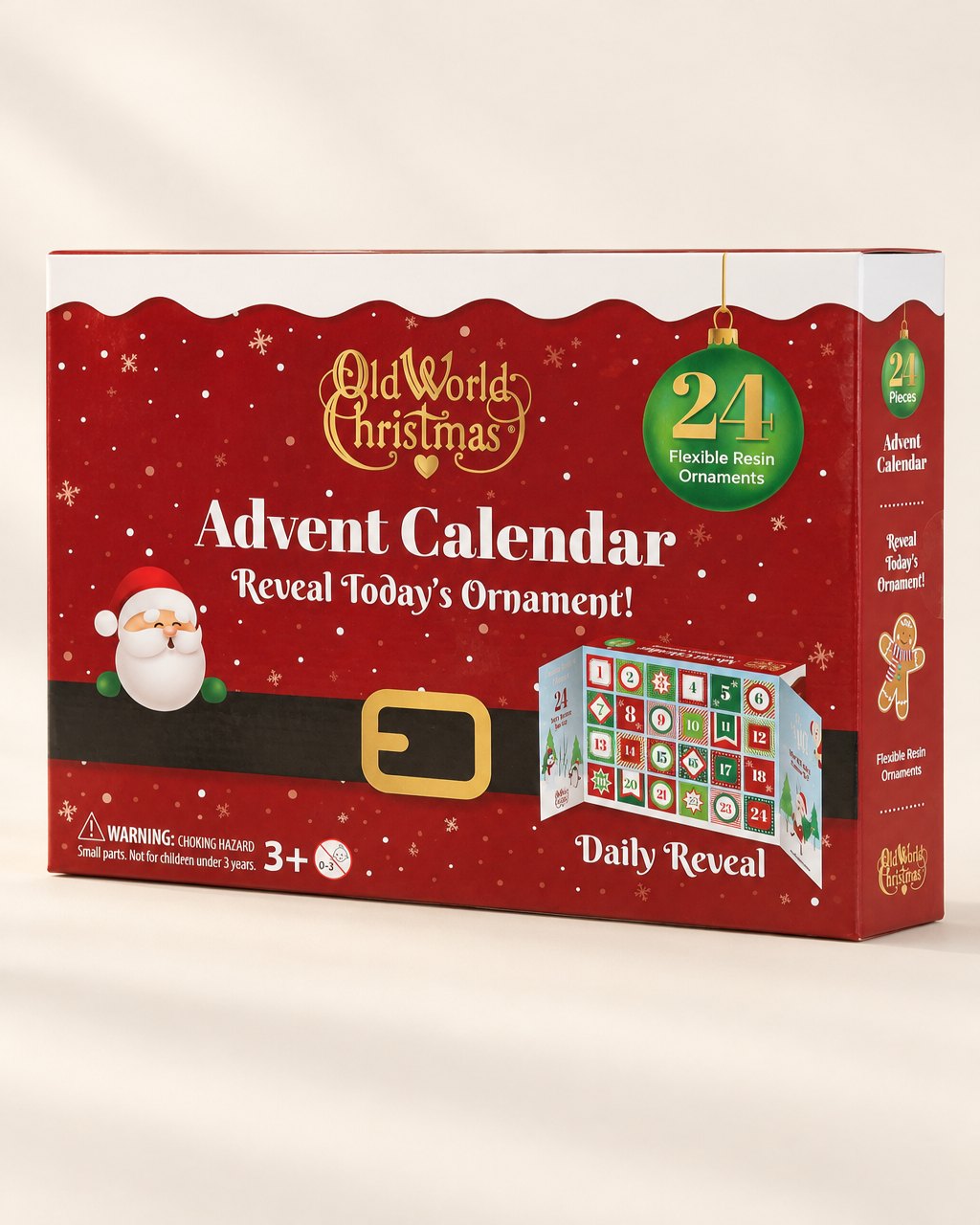 Calendrier de l'avent d'ornements