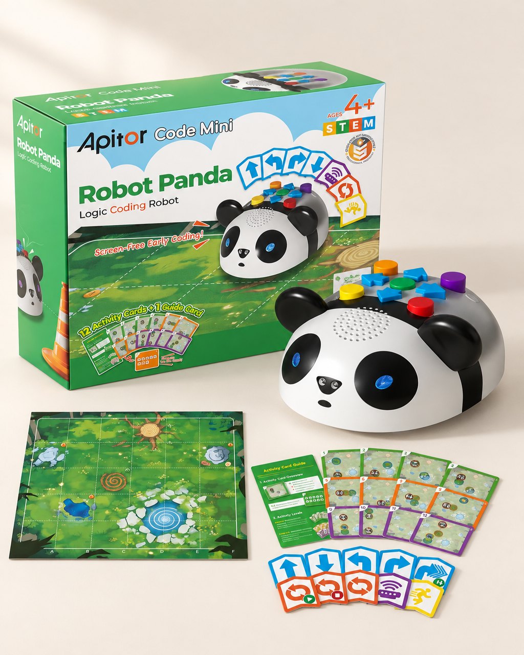 Panda robot Apitor