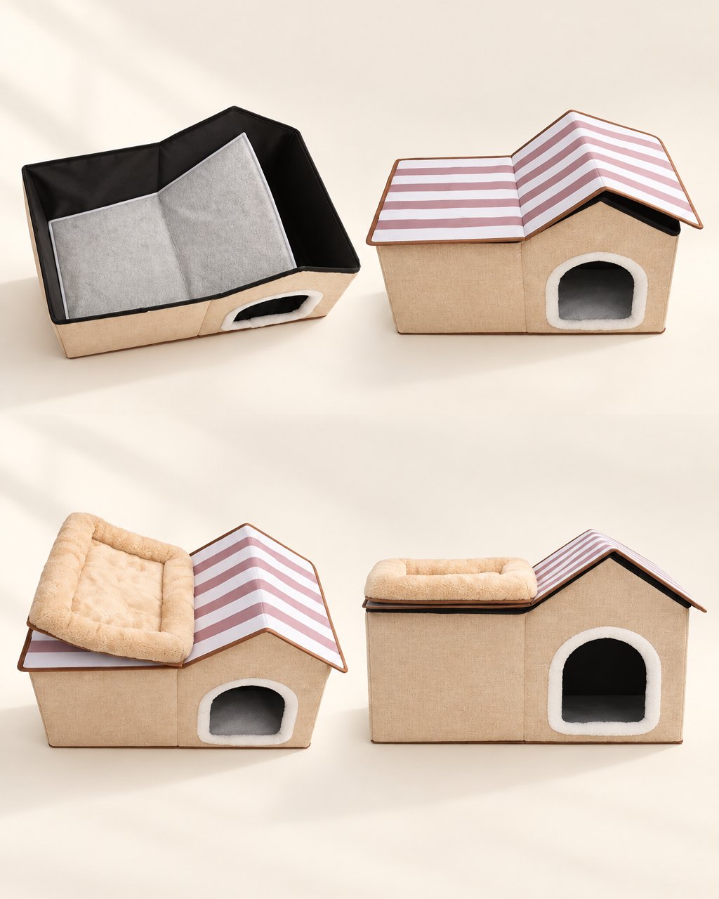 Niche et cube de repos pour chat