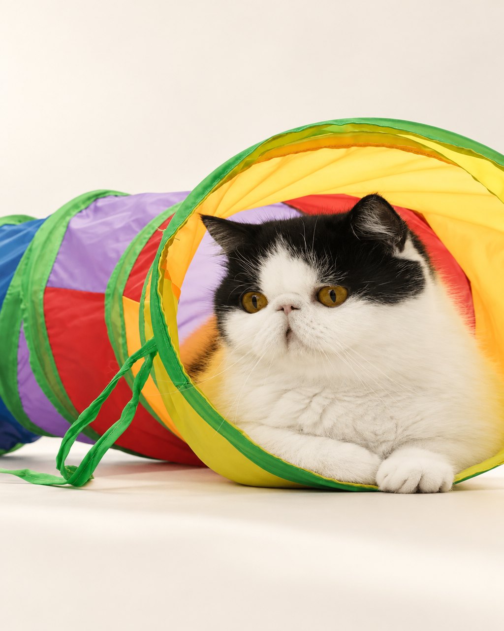 Tunnel de jeu pliable pour chat