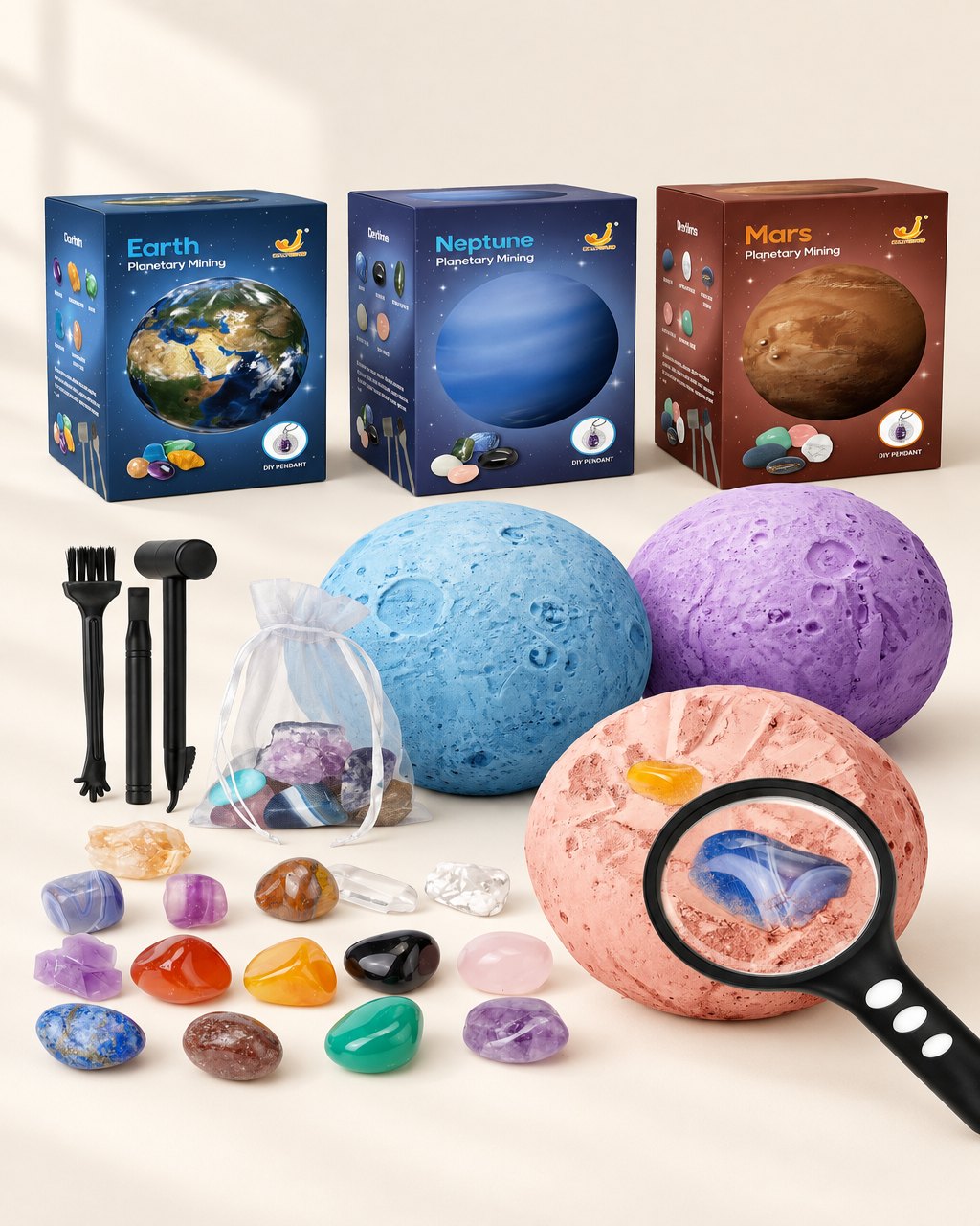 Kit de fouille planétaire "Trésor de l'espace"