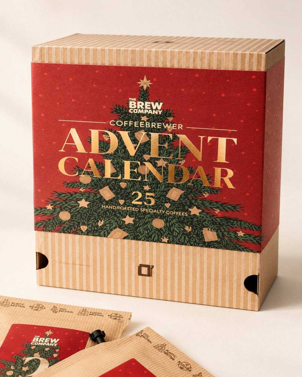 Calendrier de l’avent café rouge — 25 jours