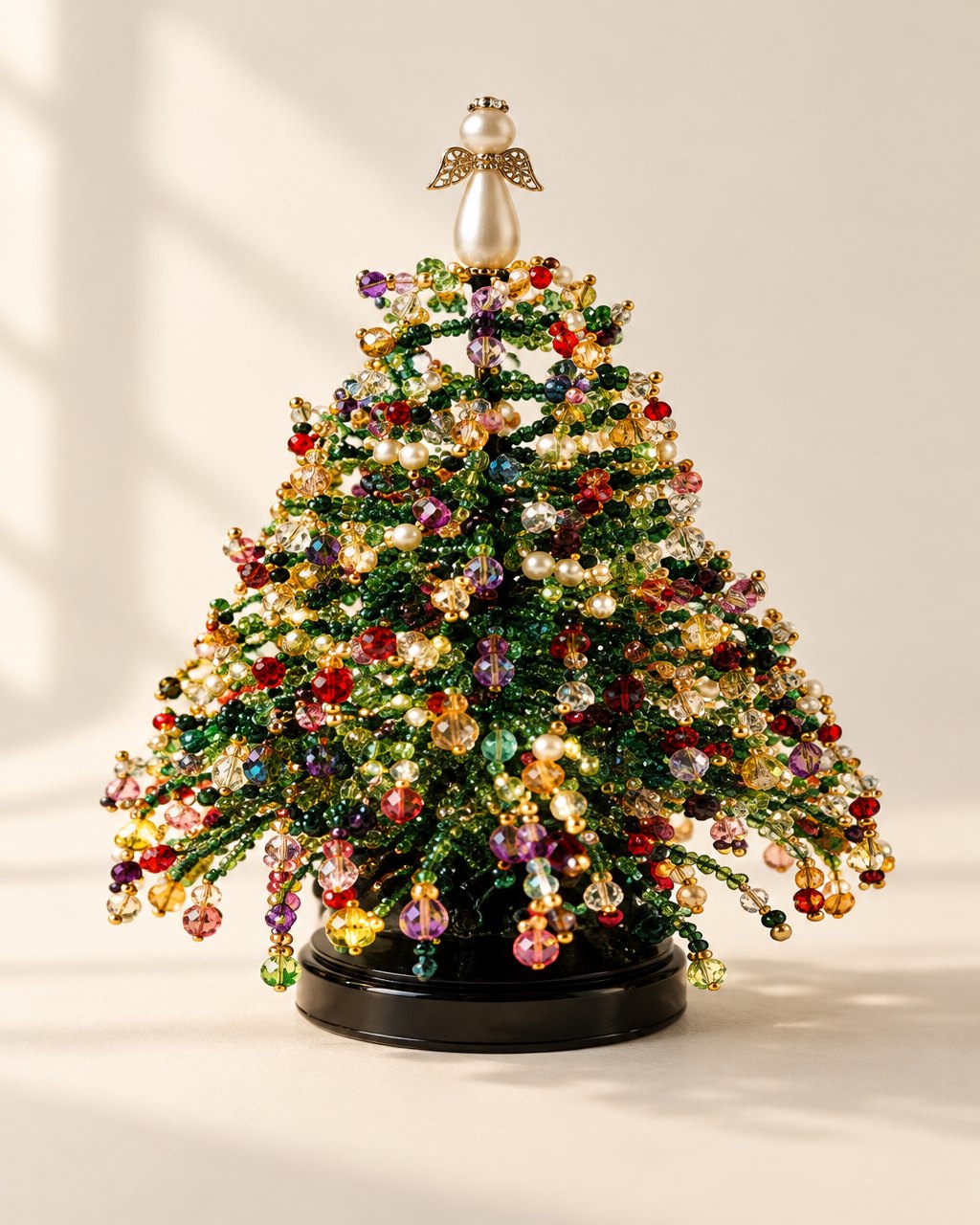Kit de bricolage arbre de Noël en perles