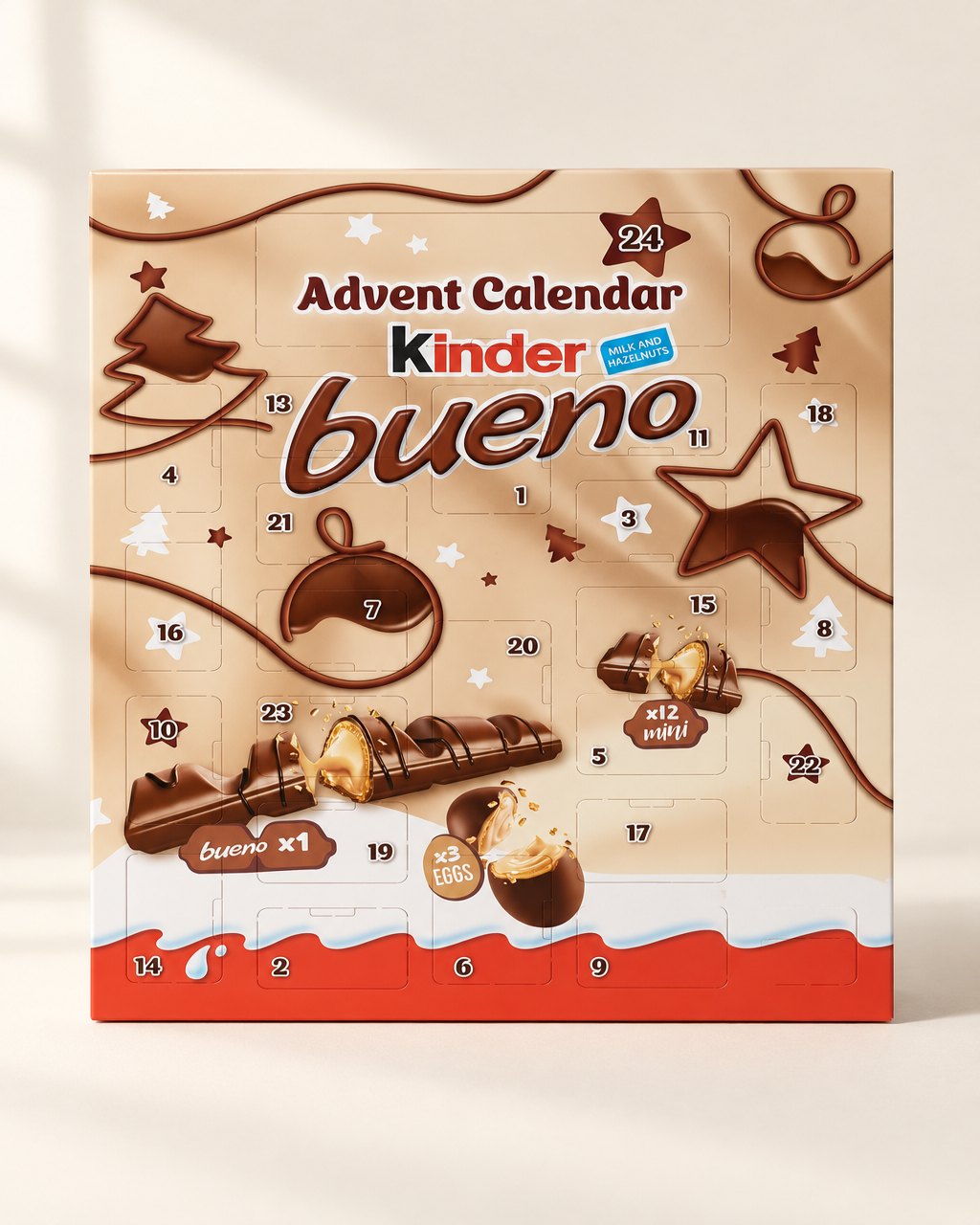 Calendrier de l’Avent Kinder Bueno, 24 jours — 181 g