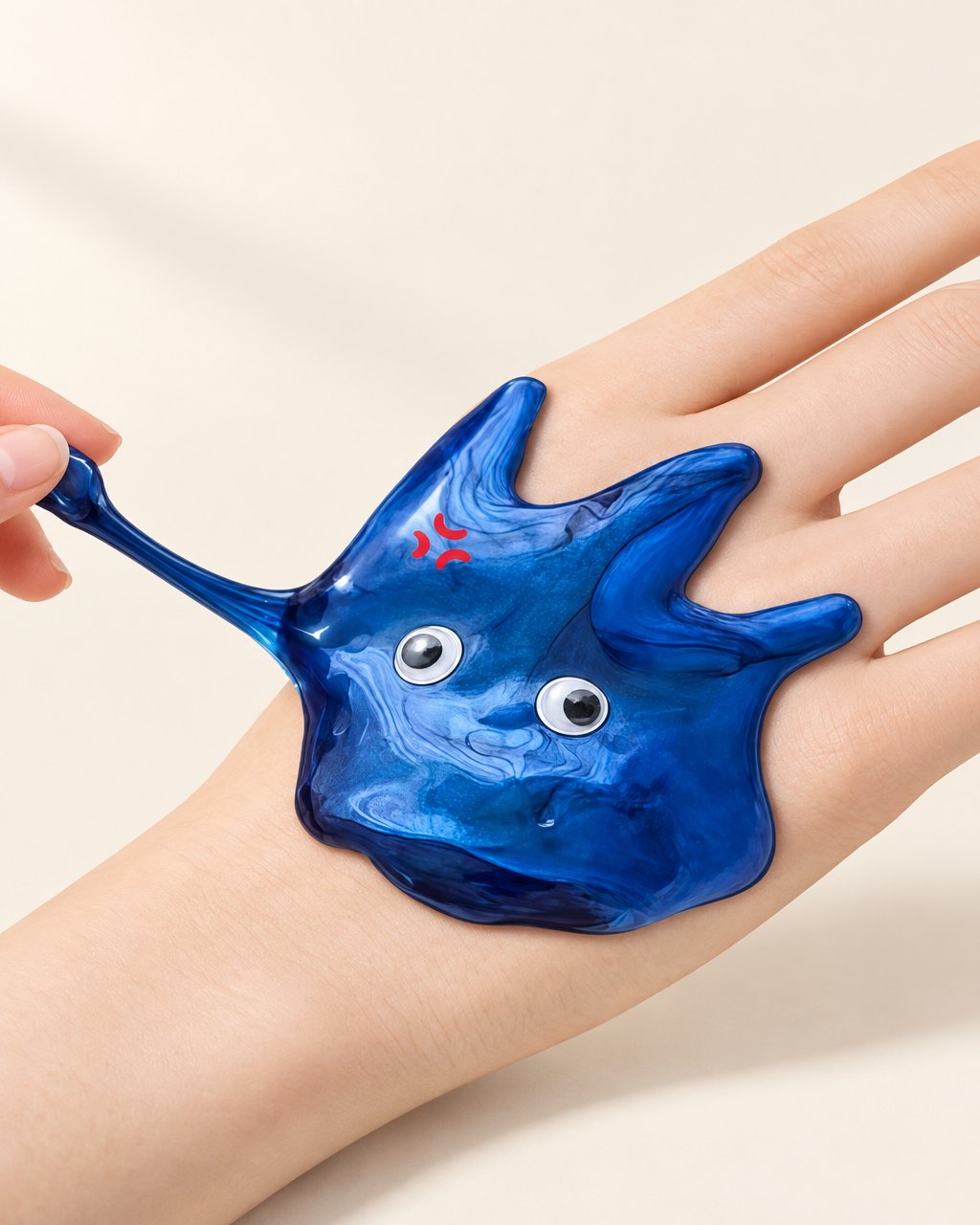 Pâte à modeler magnétique