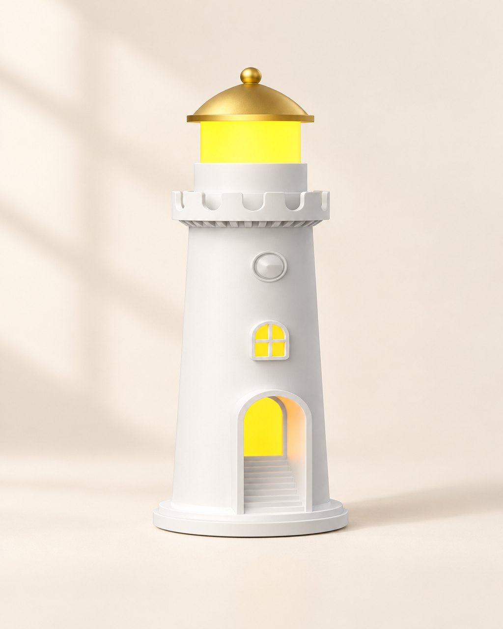 Lampe de projection lune