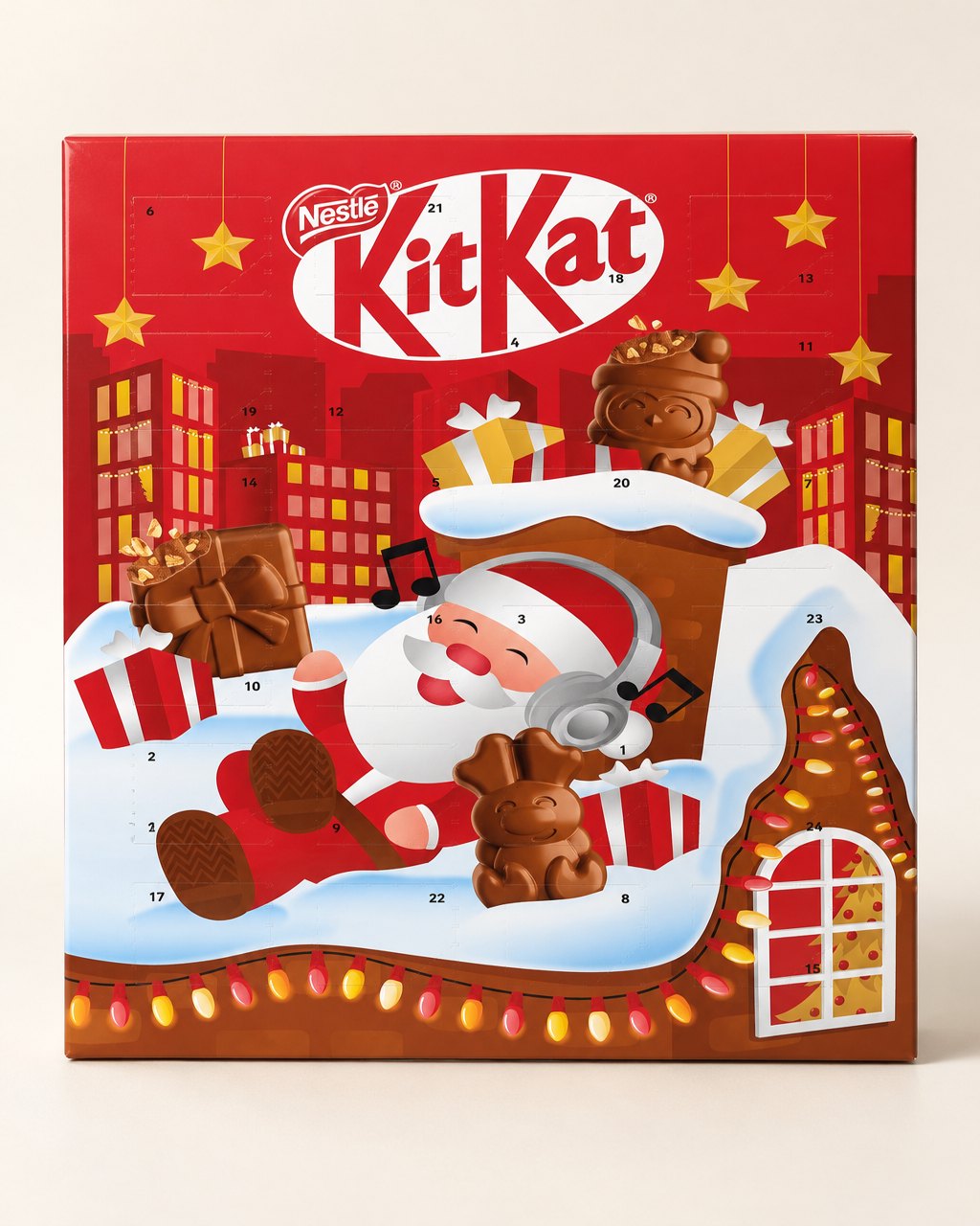 Calendrier de l’Avent KitKat, 24 jours — 85 g