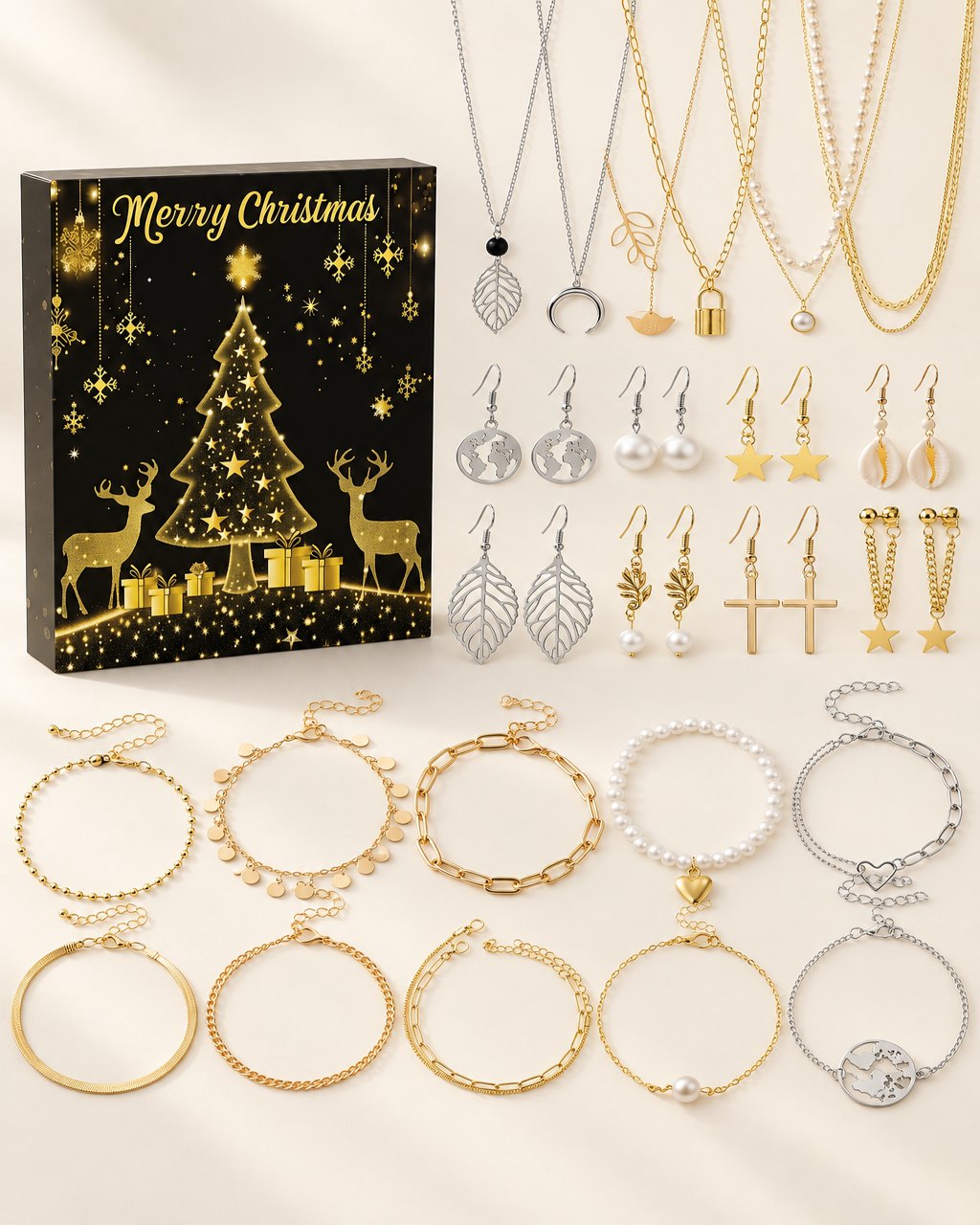 Calendrier de l’avent bijoux — 24 surprises