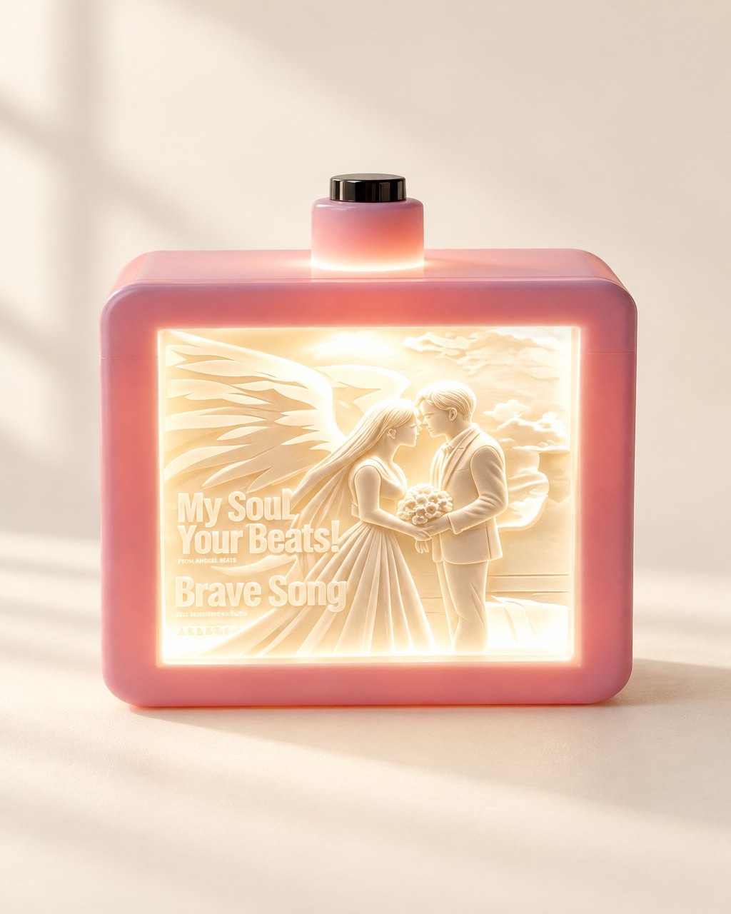 Veilleuse personnalisée avec photo en relief