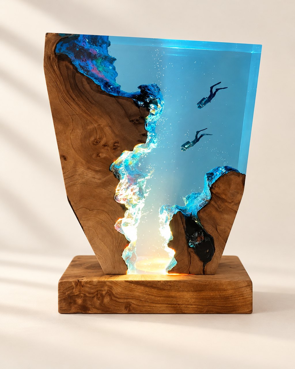 Lampe de table Explorateur des fonds marins