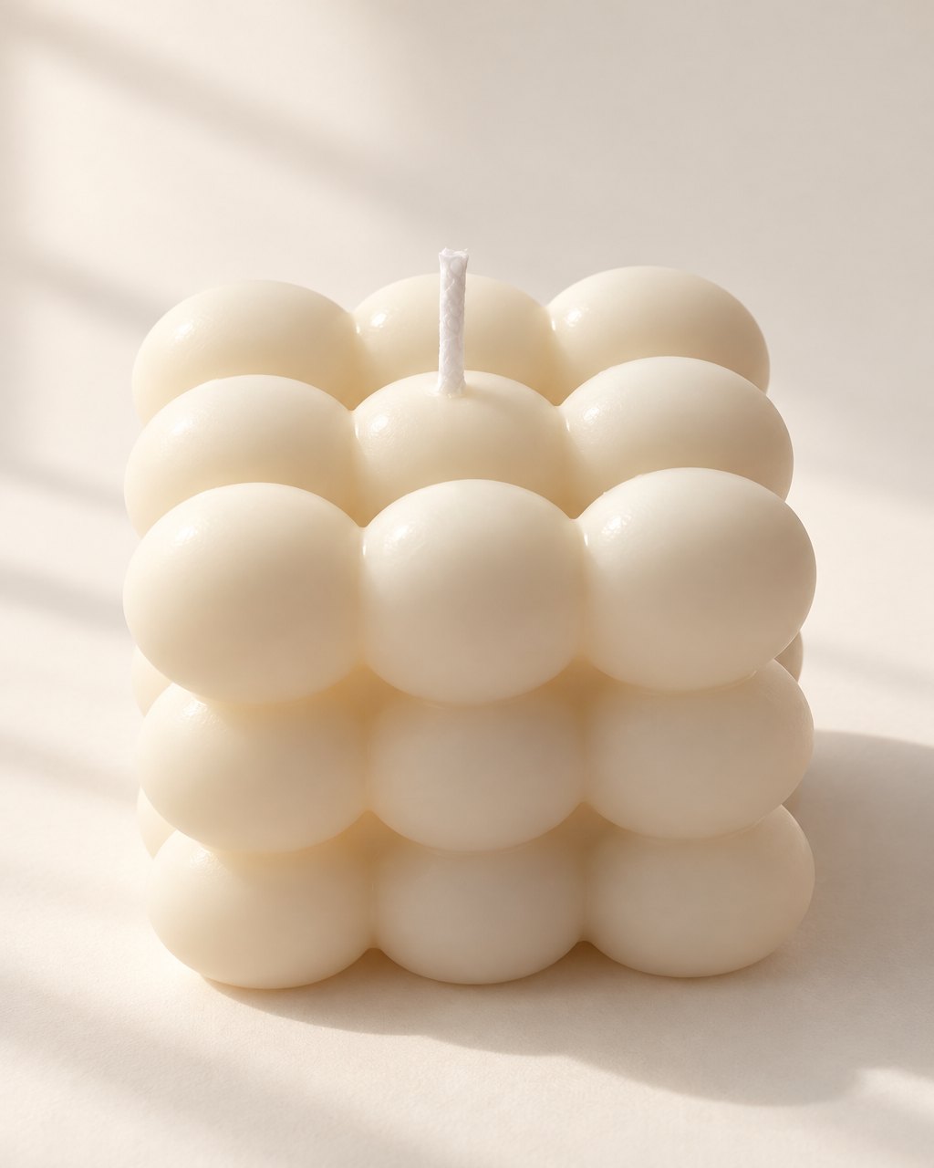Bougie maison tournesol en soya — 8,5 × 6,5 cm