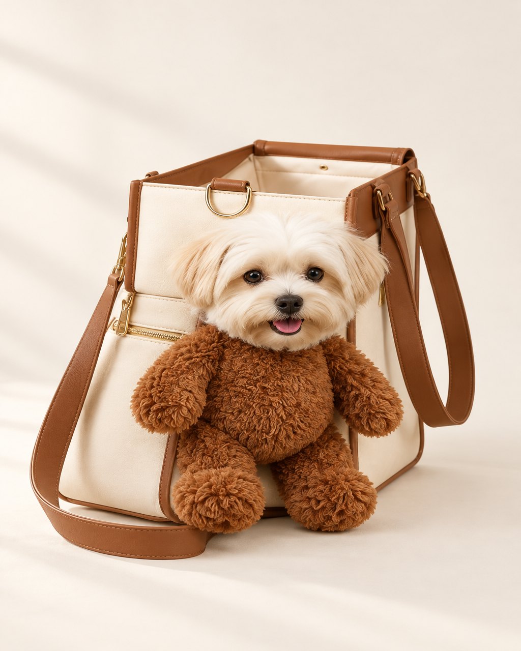Sac à dos transporteur pour animaux de compagnie ourson