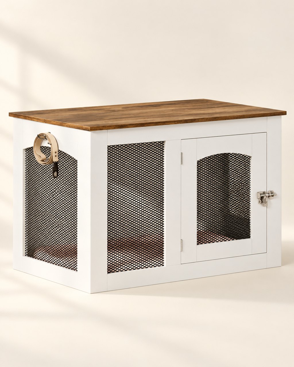 Niche-table basse pour petits chiens